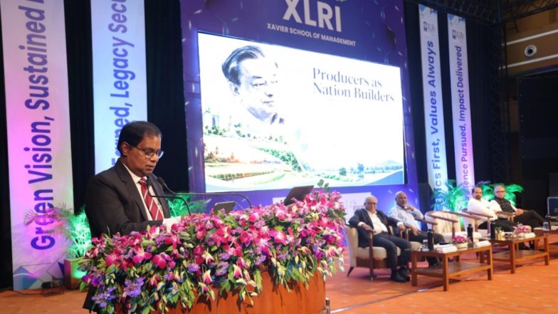 Business News | XLRI Hosts 13th Dr. Verghese Kurien Memorial Oration; NABARD Chairman Speaks on Producers as Nation Builders