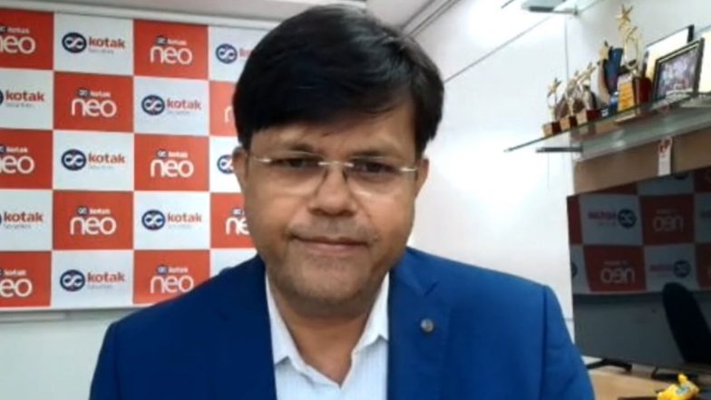 Business News | Nifty 22,300 Key Support; Buy Quality Stocks in Tranches Amid Volatility, Says Shrikant Chouhan of Kotak Neo 