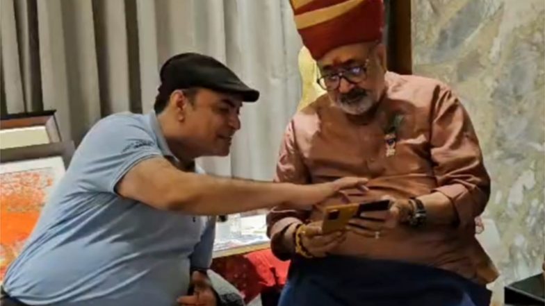 Business News | Textiles Minister Giriraj Singh Meets Alliance Machine’s Subhash Dawar