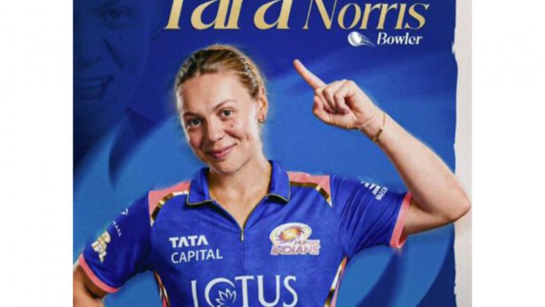 Sports News | WPL 2027: Mumbai Indians Sign USA Pacer Tara Norris in Trade Deal with UP Warriorz