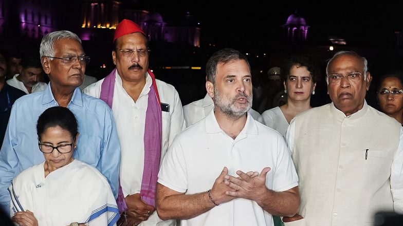 India News | Rahul Gandhi to Host Opposition MPs for High Tea at Residence on Oct 13 Amid Ongoing Agitation Against CEC