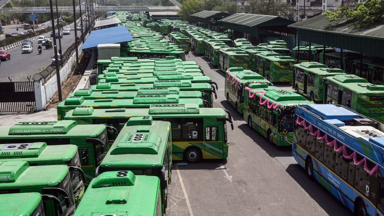 India News | Delhi Govt to Dedicate 150 New Electric Buses, Inaugurate Five Public EV Charging Stations