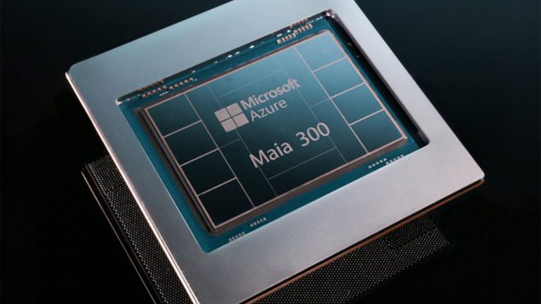 Business News | Microsoft to Scale In-house AI Chips to Multi-gigawatt Deployments from 2027