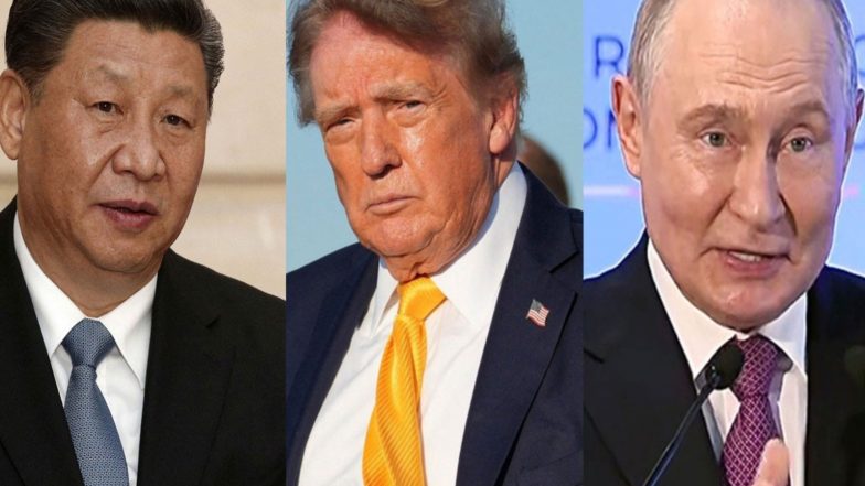 World News | Trump Downplays Claims That Russia, China Are Helping Iran, Says He Does Not Believe It