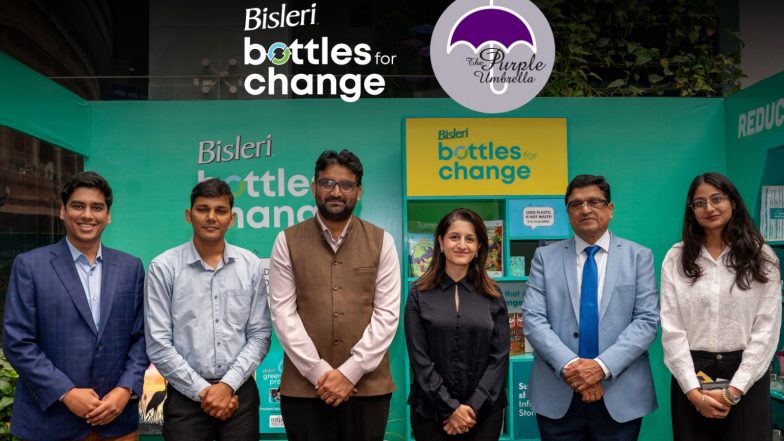 Business News | Bisleri International Promotes Responsible Waste Management as Official Hydration Partner of the Purple Umbrella Festival 2026