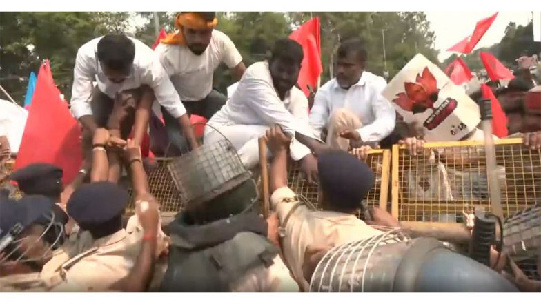India News | Student Organisations Hold Protest in Patna, Demand Resignation of CEC Gyanesh Kumar