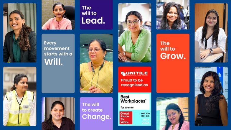 Business News | Unitile Recognised Among India’s Best Workplaces for Women for the Second Consecutive Year