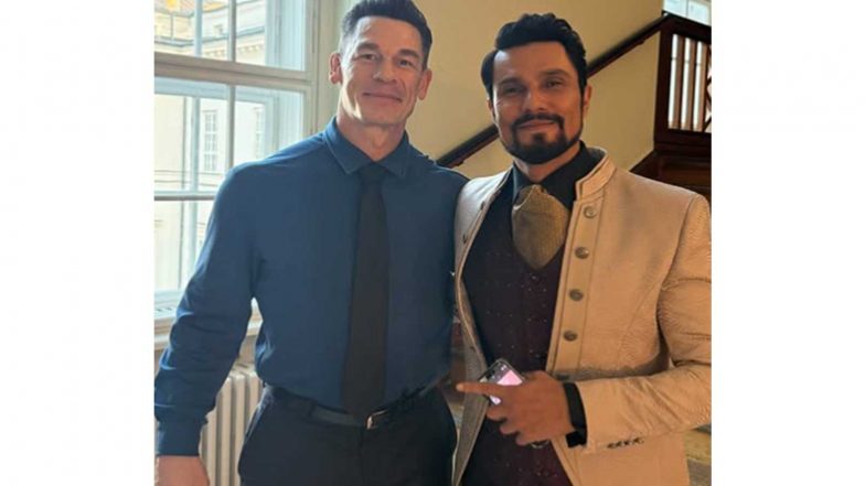 Entertainment News | Randeep Hooda Shares Picture with John Cena from Sets of 'Matchbox' Movie 