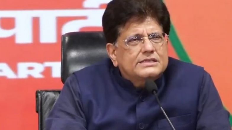 India News | Congress Gave Poll Ticket to One CEC, Made Another Minister: Piyush Goyal Hits out at Oppn