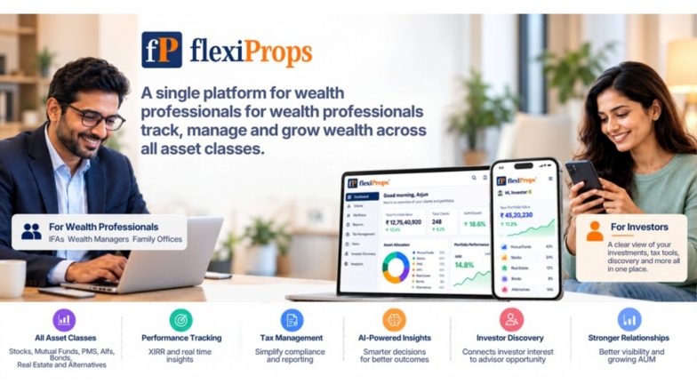 Business News | From Seven Disconnected Tools to One Wealth Operating System: FlexiProps Simplifies Wealth Management for India’s Professionals
