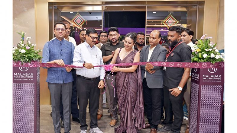 Business News | Malabar Gold & Diamonds Marks Milestone With Third Ahmedabad Showroom in Maninagar