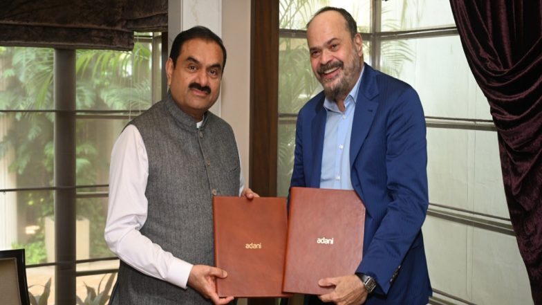 Business News | Adani Enterprises, Jabil Sign MoU for 50:50 JV to Manufacture AI Data Centre Hardware in India
