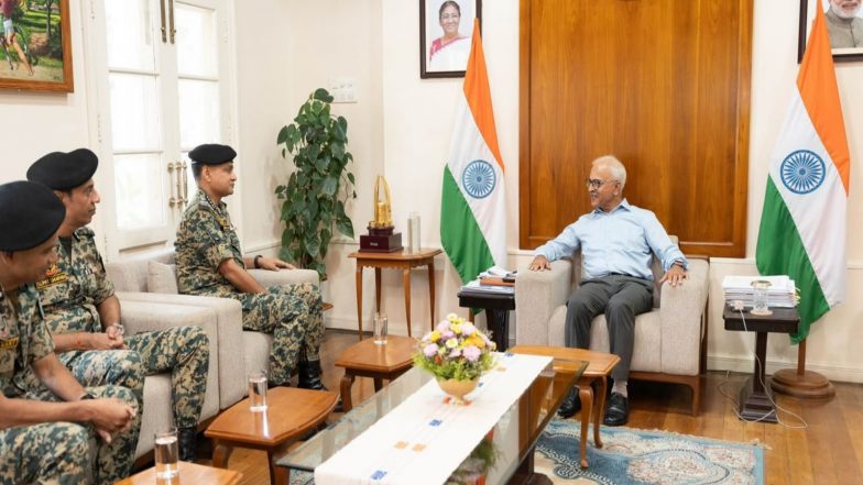 India News | BSF DG Reviews Security Situation, Operational Preparedness in Manipur