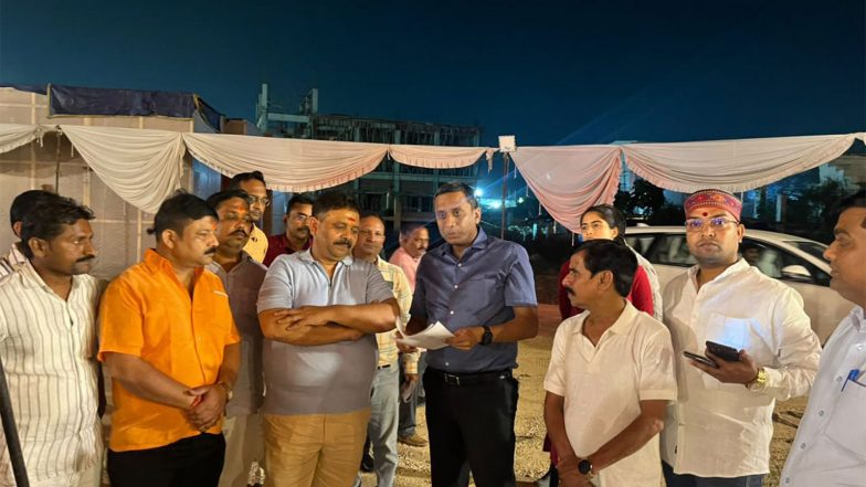 India News | UP: Preparations Underway in Varanasi for CM Yogi’s Public Rally Tomorrow