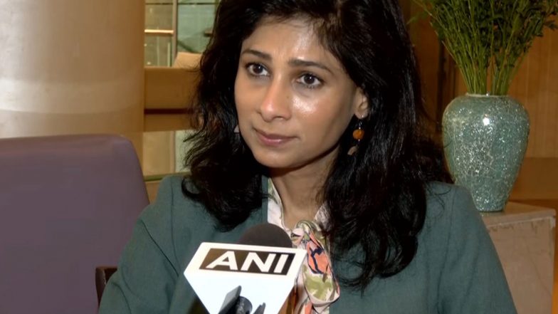 Business News | Gita Gopinath Highlights India and Germany Growth Upgrades in Latest IMF World Economic Outlook
