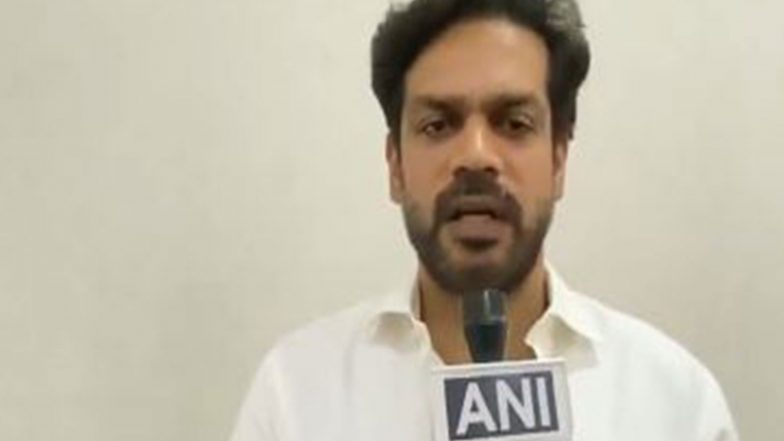 India News | Telangana: BRS Leader Karthik Reddy Alleges Illegal Land Acquisition in Name of Bullet Train Project
