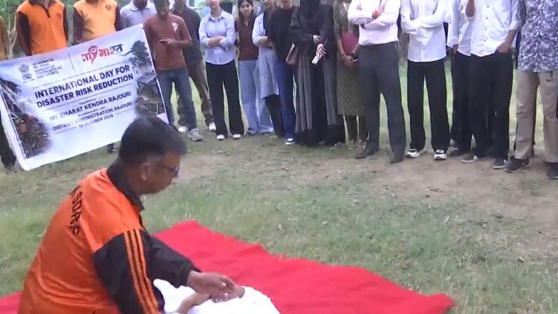 India News | J-K: SDRF Organizes Disaster Awareness Programme in Rajouri; Introduces 'CD Warrior' Initiative