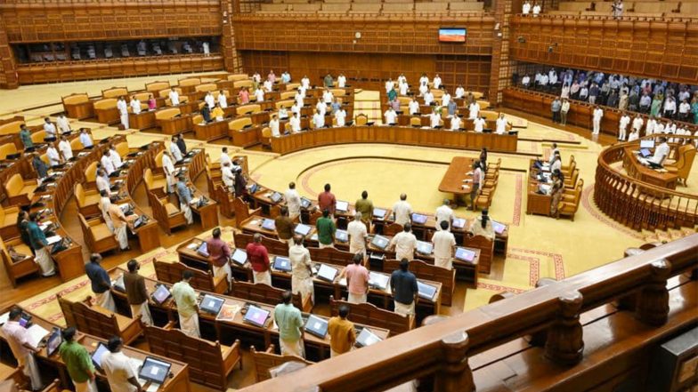 India News | Keralam Assembly Sees Heated Exchanges over Power Crisis; Opposition Walks out After Adjournment Motion Rejected