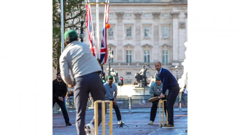Sports News | Ganguly, Rahane, Lara, Root Join Prince William for a Friendly Tennis-ball Cricket Match in London