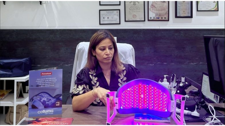 Business News | Celluma LED Light Therapy Unveiled at Dr Manvi Mehta ENT, Allergy and Aesthetic Clinic in Bahadurgarh