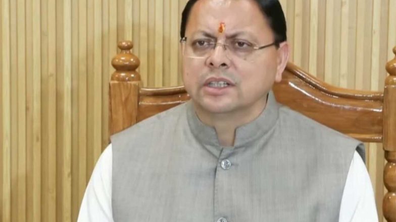 India News | Uttarakhand CM Dhami Announces Additional Aid for Hailstorm-hit Farmers, Seeks 3-month KCC Loan Deferment