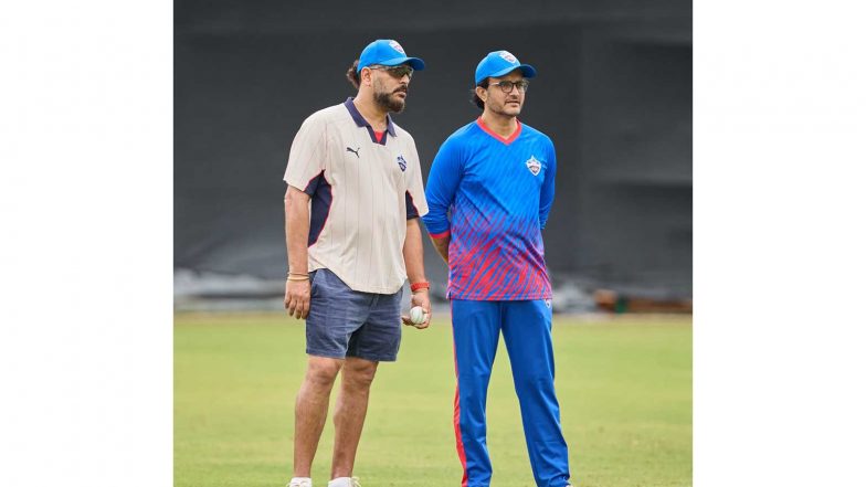 Sports News | Championship, Self-belief: Yuvraj Singh Outlines Goals as Delhi Capitals' Assistant Coach