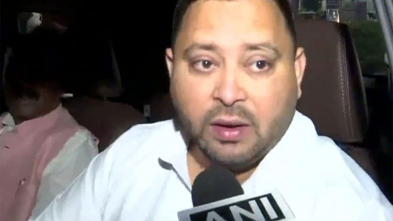 India News | RJD Will Provide Compensation to Raghopur Boat Capsize Victims, CM Samrat Unable to Govern Bihar: Tejashwi Yadav