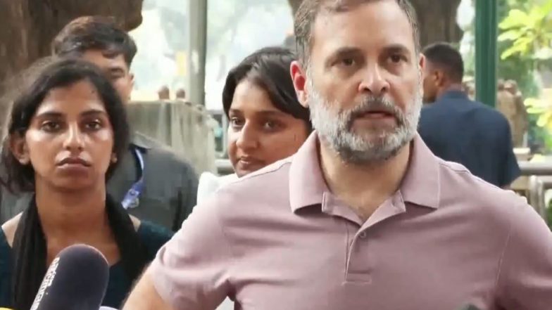 India News | Rahul Gandhi Accuses Delhi Police of Assaulting Students, Seeks Accountability over Alleged Violence