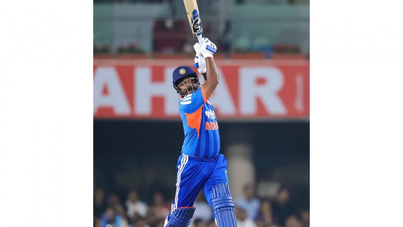 Sports News | India Becomes 2nd Team to Complete 2,000 T20I Sixes 