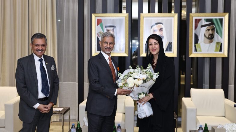 World News | Jaishankar Arrives in Abu Dhabi to Attend 2nd Raisina Middle East Forum
