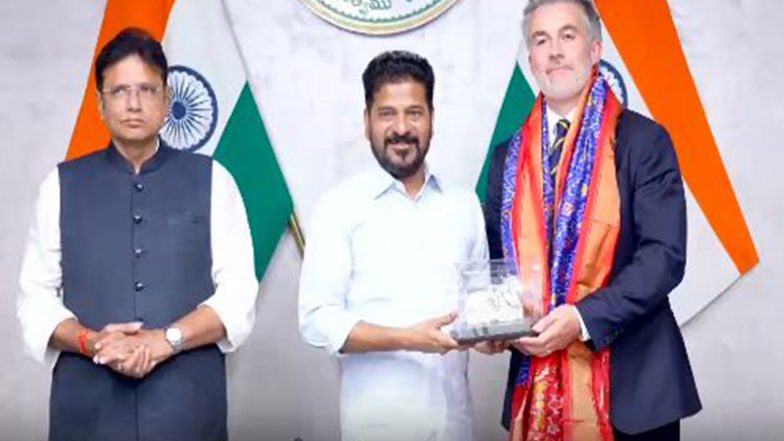 India News | Telangana CM Assures UK Mayors of Policy Continuity, Conducive Business Environment