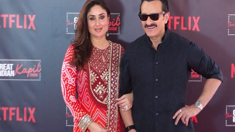 Entertainment News | Kareena Kapoor, Saif Ali Khan to Appear on ‘The Great Indian Kapil Show’ Season 5