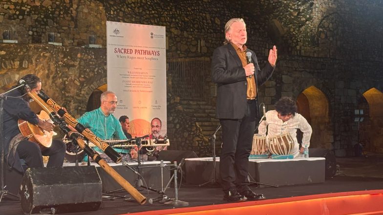 World News | India, Australia Celebrate Indigenous Cultural Heritage Through Music; Australian HC Philip Green Highlights 65,000-year-old Tradition
