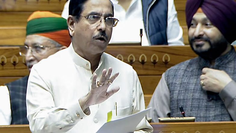 India News | Union Minister Pralhad Joshi Writes to Karnataka CM Shivakumar, Seeks SAP and Relief Measures for Sugarcane Growers