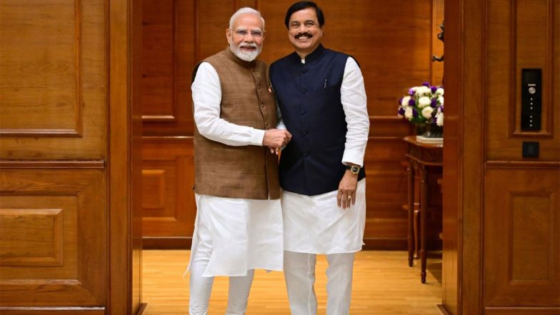 India News | NCP MP Sunil Tatkare Meets PM Modi, Seeks Centre’s Assistance for Drought-hit Maharashtra