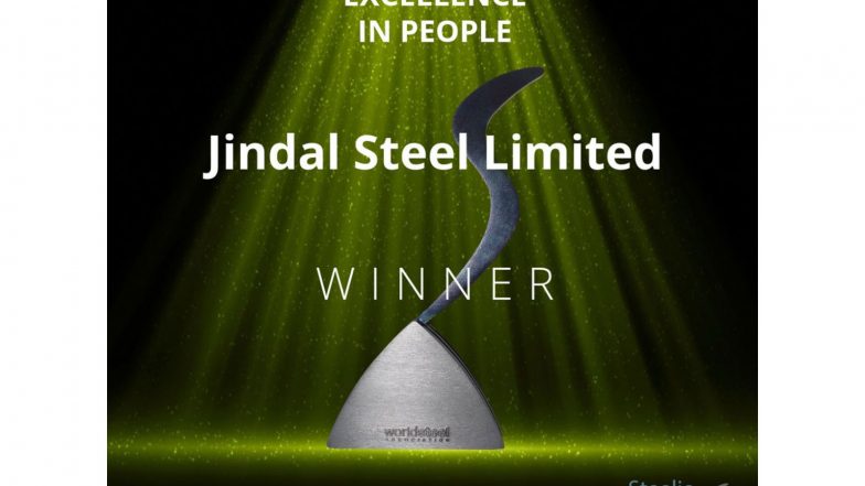 Business News | Jindal Steel Wins Worldsteel 2026 Steelie Award for Excellence in People