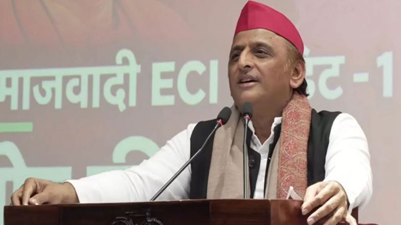 India News | Akhilesh Yadav Accuses BJP of Vote Theft, Says SP’s PDA Alliance is Growing as BJP Loses Public Support