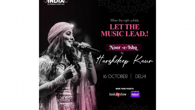 Business News | Harshdeep Kaur to Open TV9 Festival of India 2026 with ‘Noor-E-Ishq’ on October 16