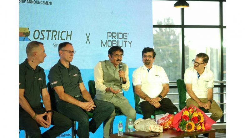 Business News | Ostrich Mobility Partners with Global Leader Pride Mobility to Revolutionize Assistive Rehabilitation and Expand Indigenous Excellence Across India