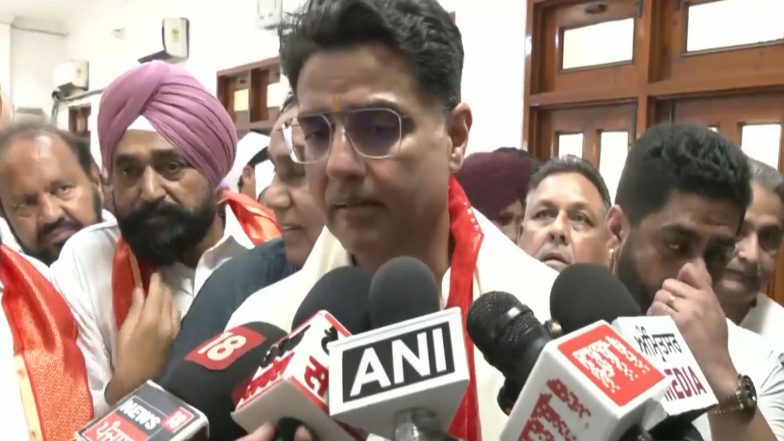 India News | Congress Punjab In-charge Sachin Pilot to Meet Families of Gang Violence Victims Across State
