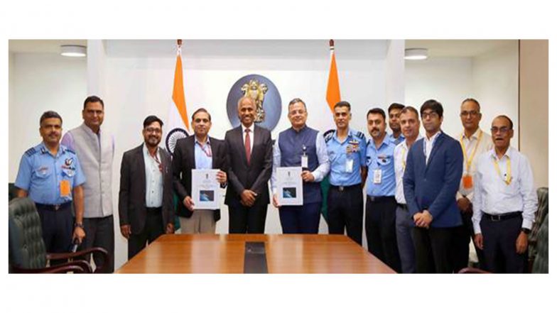 India News | MoD Inks Rs 4,106 Crore Contracts for GSAT-7C Communication Satellite and Varunastra Heavy Weight Torpedoes