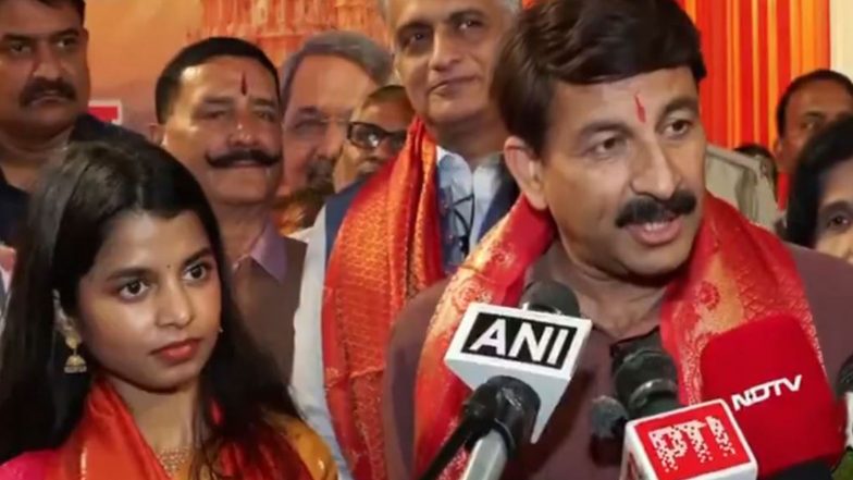 India News | Every Indian Should Support Ramleela: BJP's Manoj Tiwari Highlights Its Cultural Significance