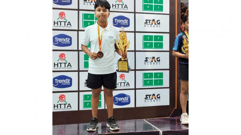 Sports News | “Garv Hai” Athlete Divija Paul Wins Bronze at National Ranking Table Tennis C’ship in Panchkula