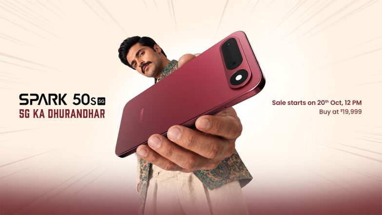Business News | TECNO Launches Aggressive 5G for the Festive Season With Spark 50s 5G at Rs. 19,999