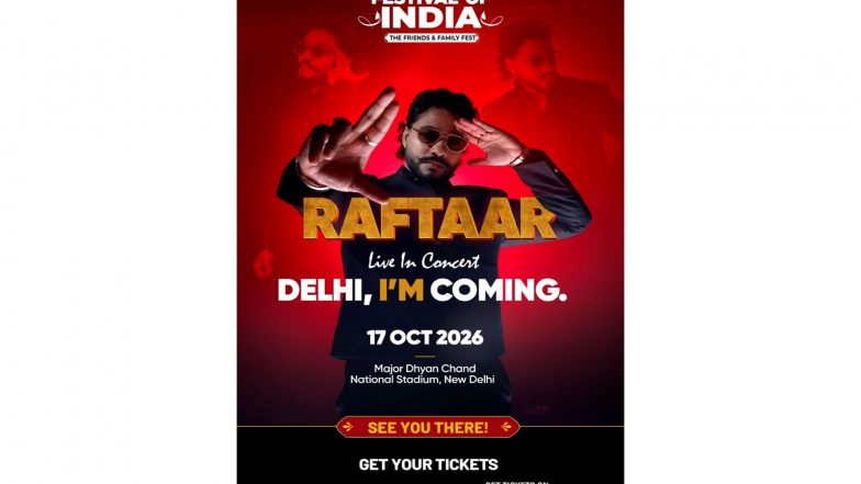 Business News | Raftaar Brings the Swag, Dandiya Brings the Swirl: Five Nights of Music at TV9 Festival of India 2026