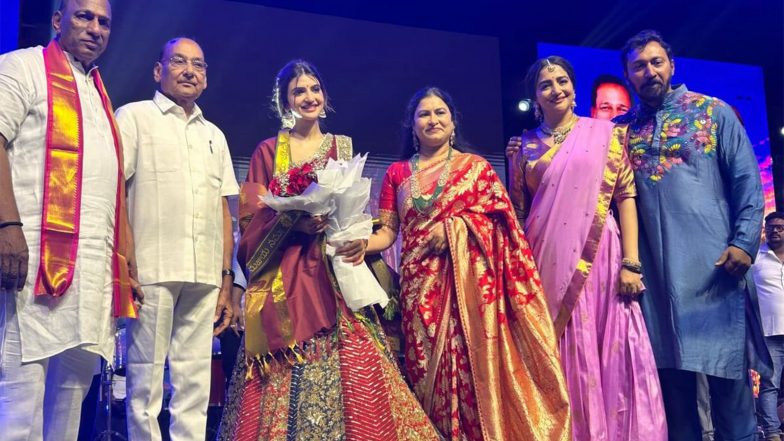 Business News | Malla Reddy University Makes History with South India’s Biggest 65-Foot Bathukamma, Bringing Together 25,000+ Girl Students