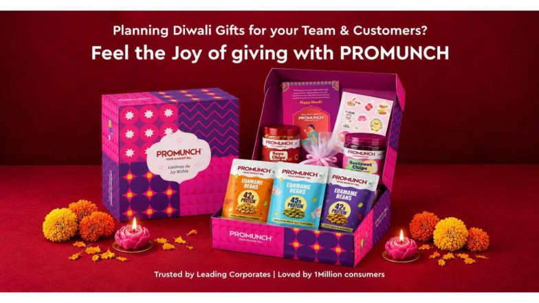 Business News | PROMUNCH Fires the Boring Snack Box: Corporate Diwali Gifting Gets a High-Protein Makeover