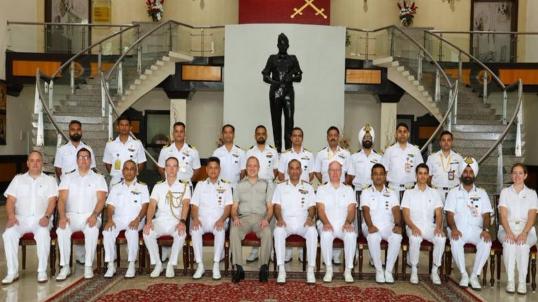World News | Navies of India, UK Discuss Deepening Operational and Professional Engagements