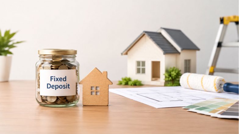 Business News | Using Fixed Deposits to Plan for Home Renovation Costs: Funding Home Upgrades Through Targeted FDs