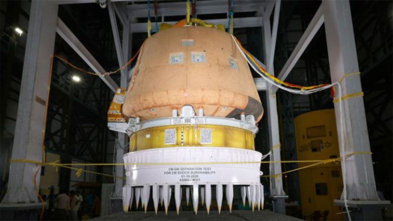 India News | ISRO Validates Gaganyaan Module Separation System; First Uncrewed Mission G1 Targeted for 2026